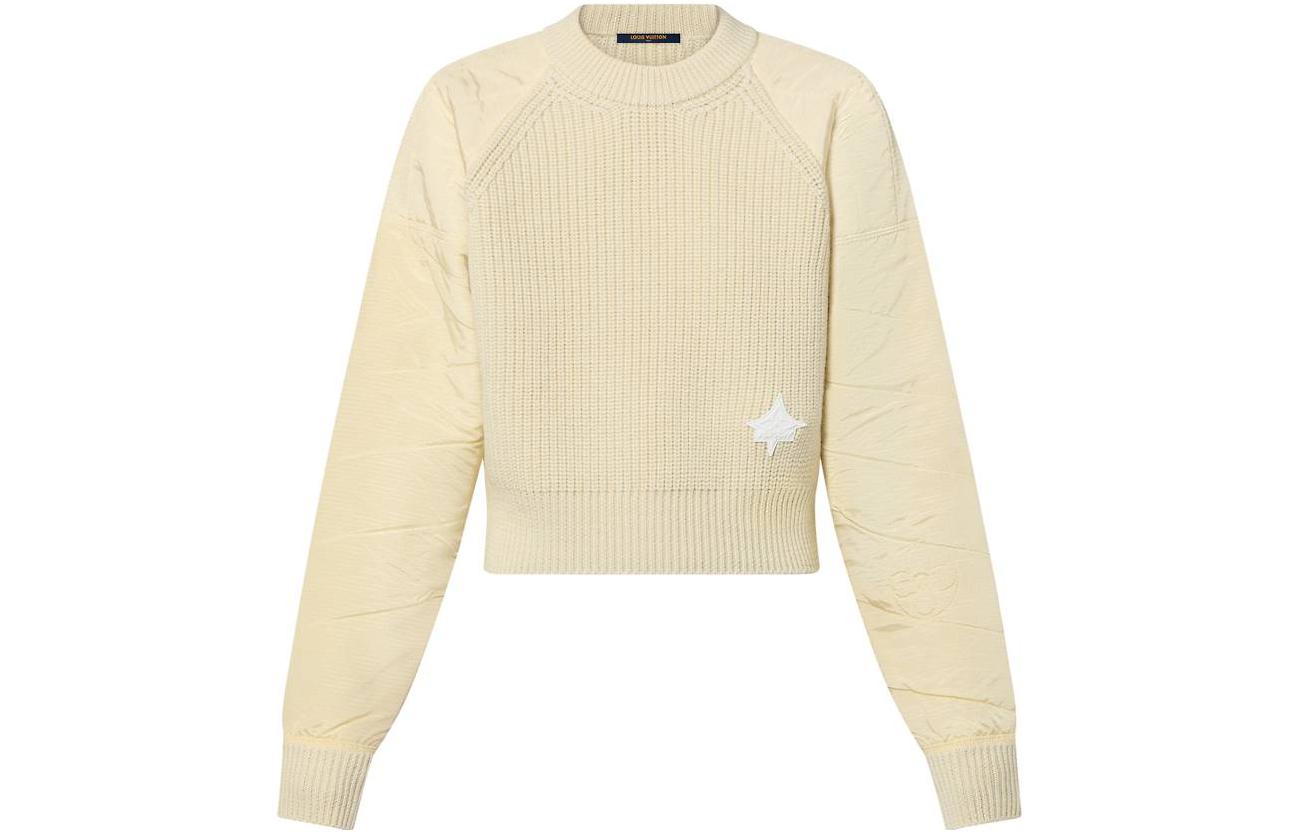 Женский свитер Louis Vuitton (желтый)
