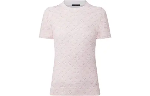 LOUIS VUITTON FW22 Cashmere Sweater Women's Pink