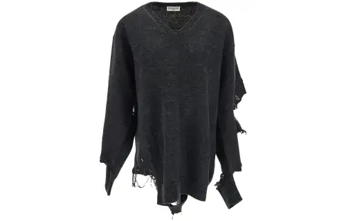 Balenciaga SS22 Sweater Women's Gray