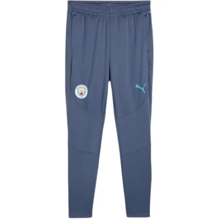 PUMA Manchester City Training Pants Men Soccer Bottom Men's Dark Blue