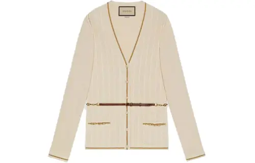 GUCCI FW21 Knitwear Women's Ivory White