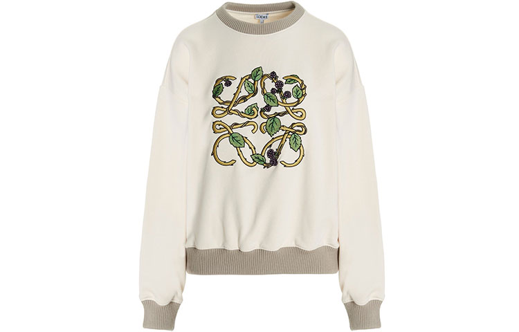Женское худи LOEWE LOEWE SS22 Logo (бежевое)