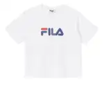 FILA T Shirts Women's White Crew Neck Moderate