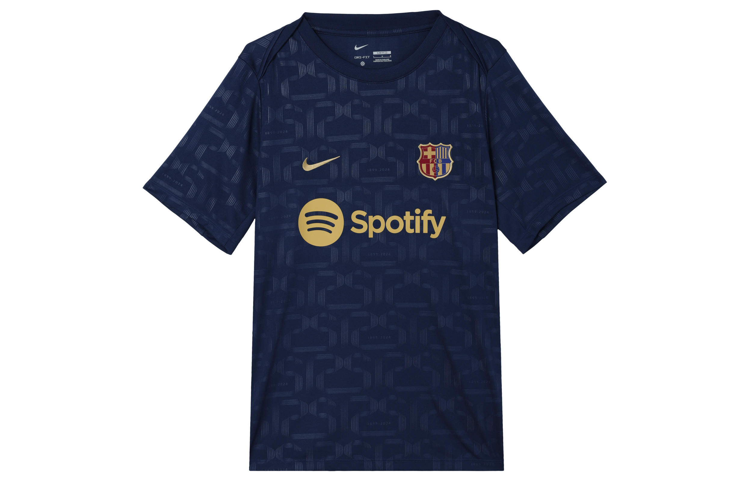 Nike Fc Barcelona Academy Pro Home Men’s Nike Dri-FIT Soccer Pre-Match Short-Sleeve Top