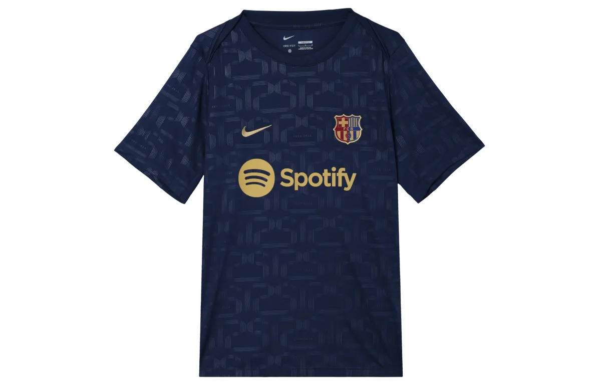 Nike FC Barcelona FC Barcelona Dry Fit Soccer Jersey Men's Marine Blue