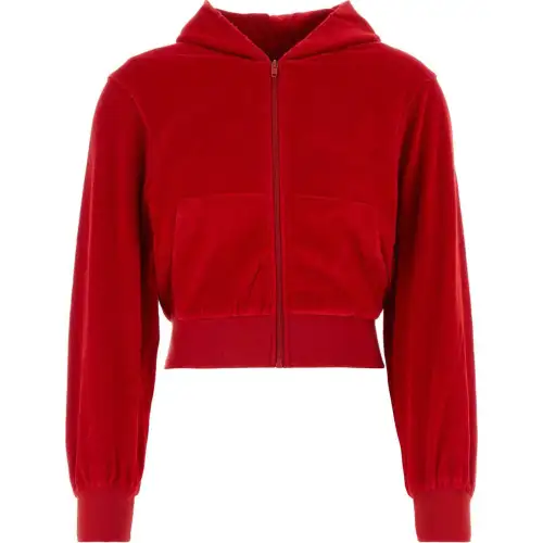 Balenciaga Logo Embellished Hooded Jacket
