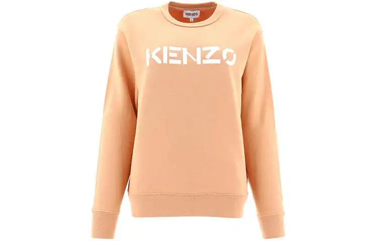 KENZO Sweatshirts Women's Orange Crew Neck Moderate Regular