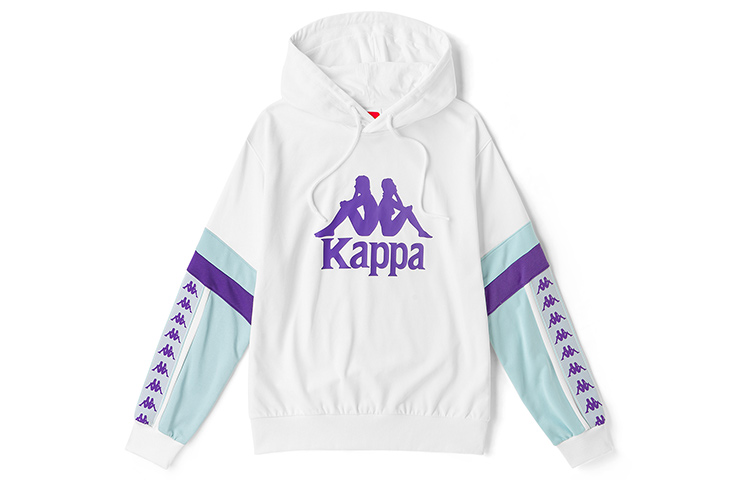 Женское худи Kappa (разноцветное)