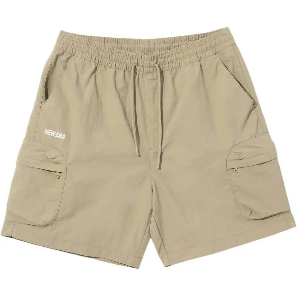 New Era Casual Shorts Unisex Beige