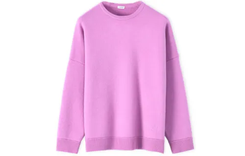 LOEWE FW21 Loose Fit Sweater Women's Pink