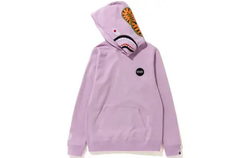 A BATHING APE Shark Series Sweatshirts Women's Hooded Moderate Regular