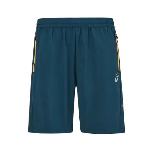 Asics Casual Shorts Unisex Blue Green