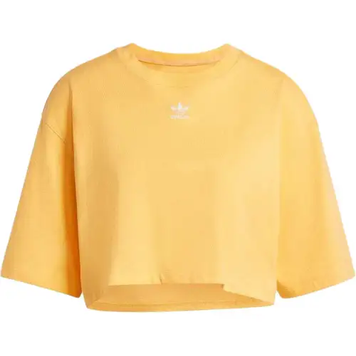 Adidas Originals Essential Drop Shoulder Sleeve T Shirt Women's Orange