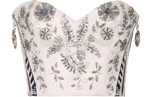 LOUIS VUITTON New Quarterly Products Of LV Strapless Tops Women's Beige Moderate Straight Fit
