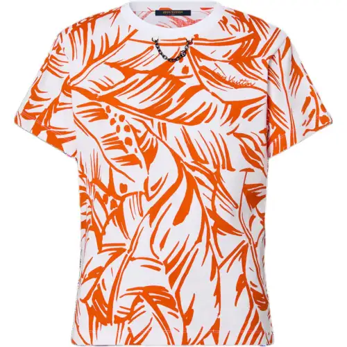 LOUIS VUITTON By The Pool T Shirt Women's Peach