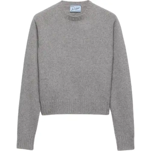 PRADA Ribbed Knit Cashmere Jumper