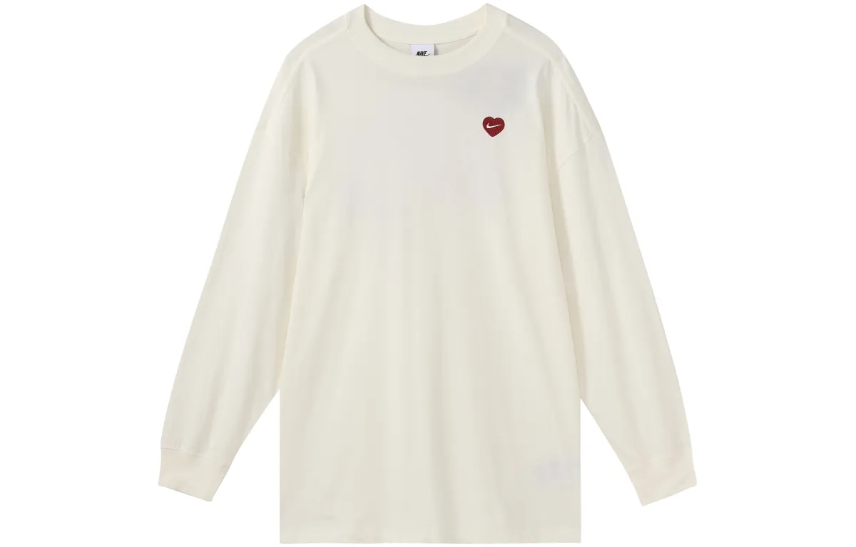 Nike Drop Shoulder Sleeve T Shirt Women's White