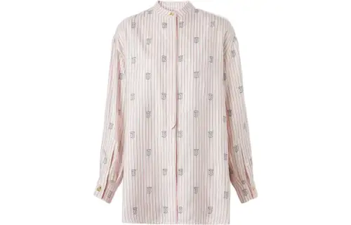 Burberry SS22 Shirt Women's Snowflake Stone Pink