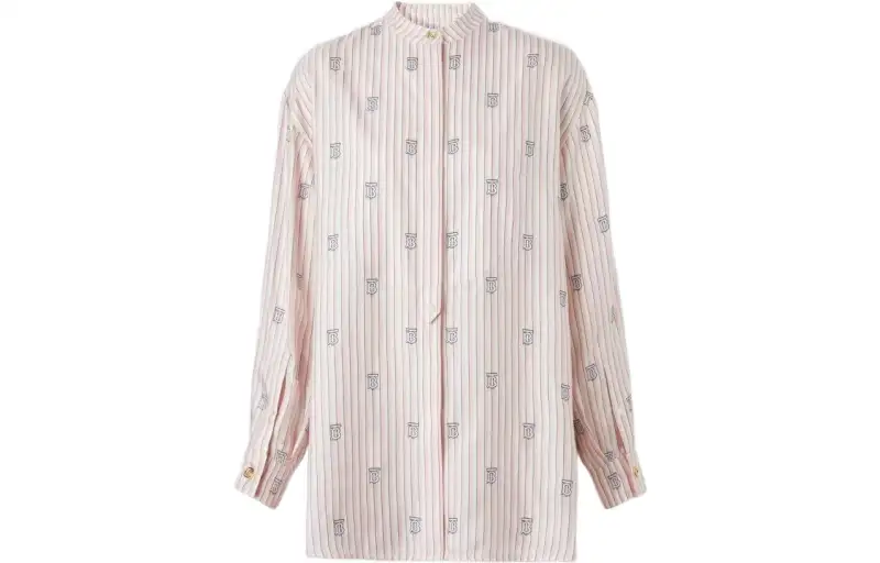 Burberry SS22 Shirt Women's Snowflake Stone Pink