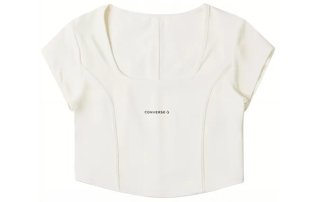 Converse Top 'Egret' T-Shirt Women's White