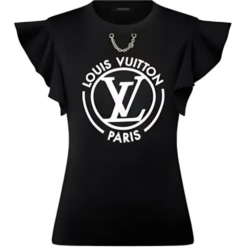 LOUIS VUITTON T Shirt Women's Black