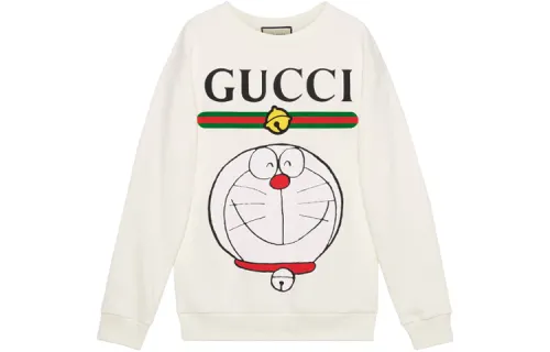 GUCCI Sweatshirt Women's Ivory White