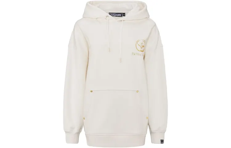 EVISU Sweatshirts Women's White Hooded Moderate Other