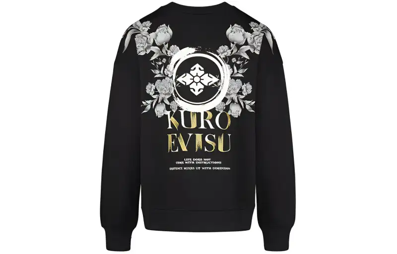 EVISU SS20 Sweatshirt Women's Black