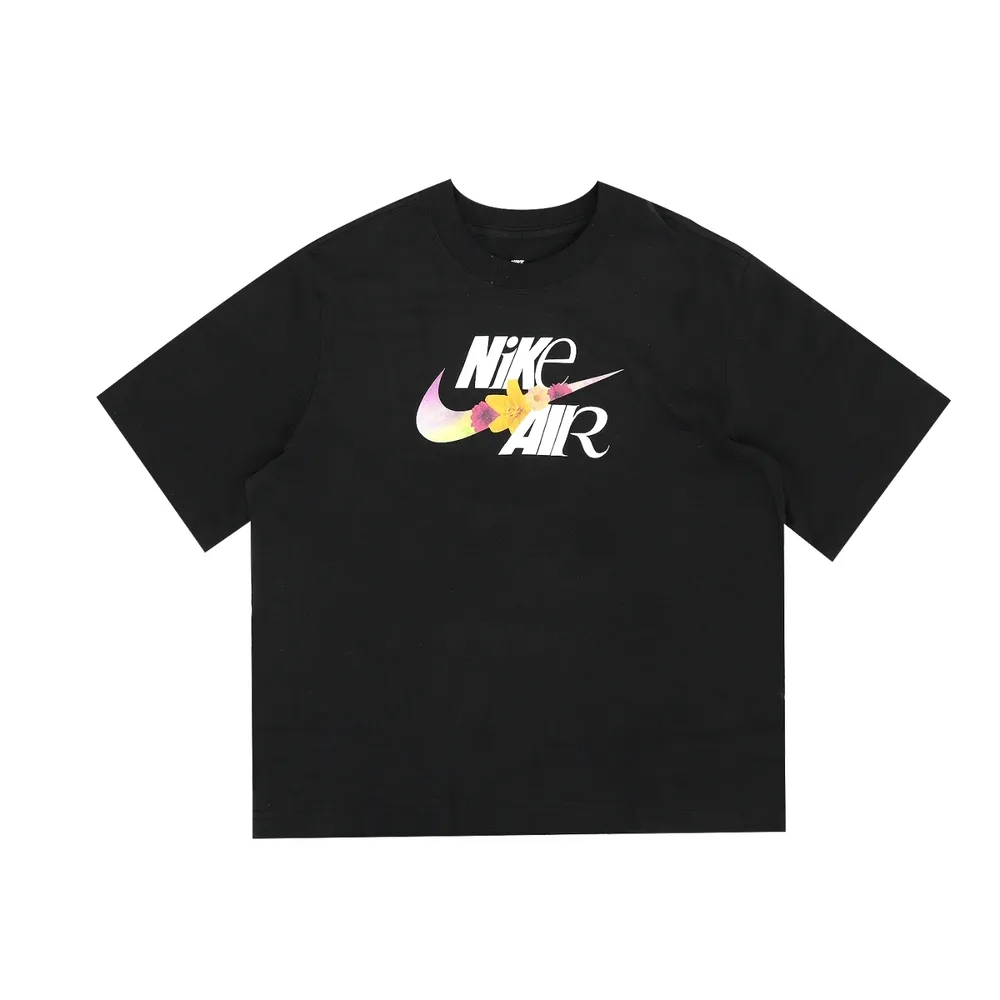 Nike Drop Shoulder Sleeve T Shirt Women's Black