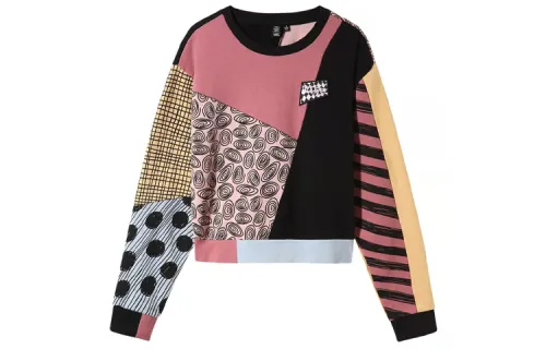 Vans X Christmas Night Terrors Soul, Collaboration Sweatshirts Women's Multicolor Crew Neck Moderate Regular