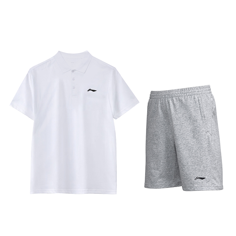 Li Ning Casual Sportswear Men’s Polo Collar Moderate