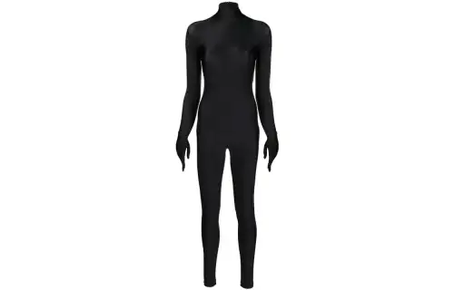 Balenciaga Falkon Long Sleeve Bodysuit 'Black'