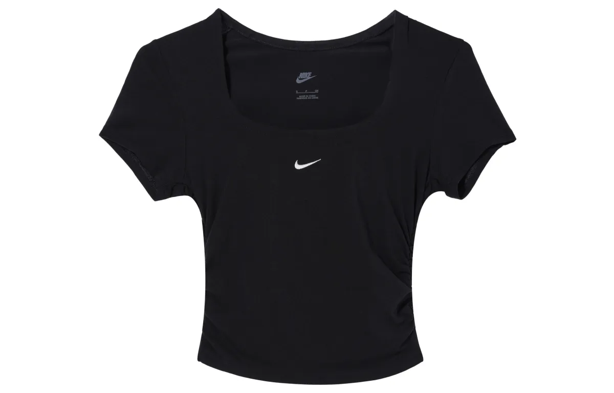Nike Sportswear Chill Knit Women's Short-Sleeve T-shirt Black