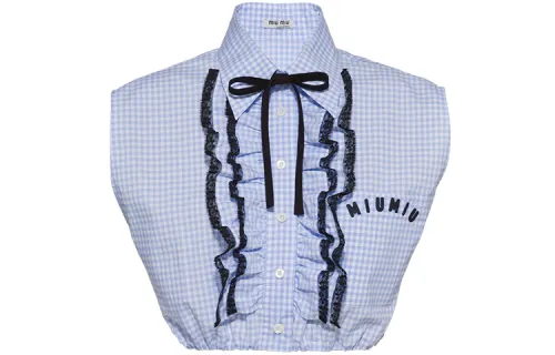 MIU MIU SS21 Shirt Women's Sky Blue