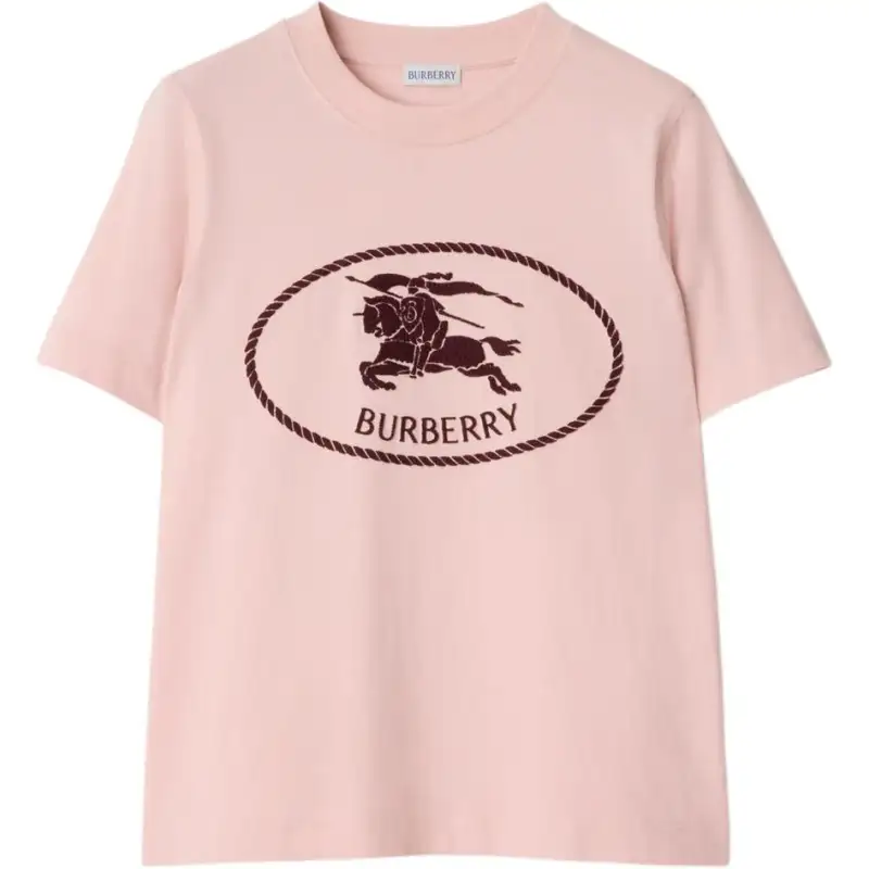 Burberry Knight Stamp Crewneck T-Shirt