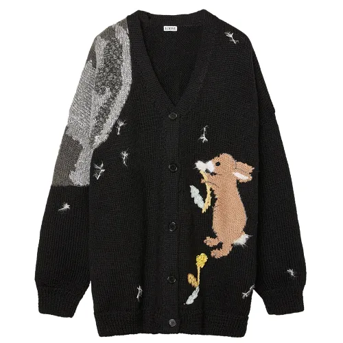 LOEWE x Suna Fujita SS25 Women's Pre Selection Collection Sweater Women's Black