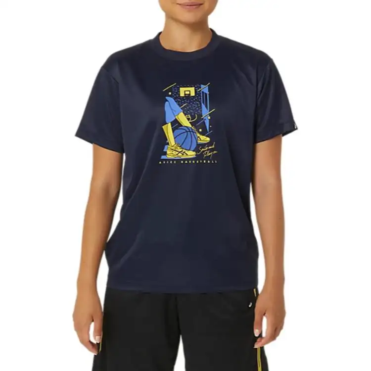 Asics Regular T Shirt Women's Midnight Blue