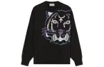 KENZO Sweatshirts Women's Black Crew Neck Moderate Regular