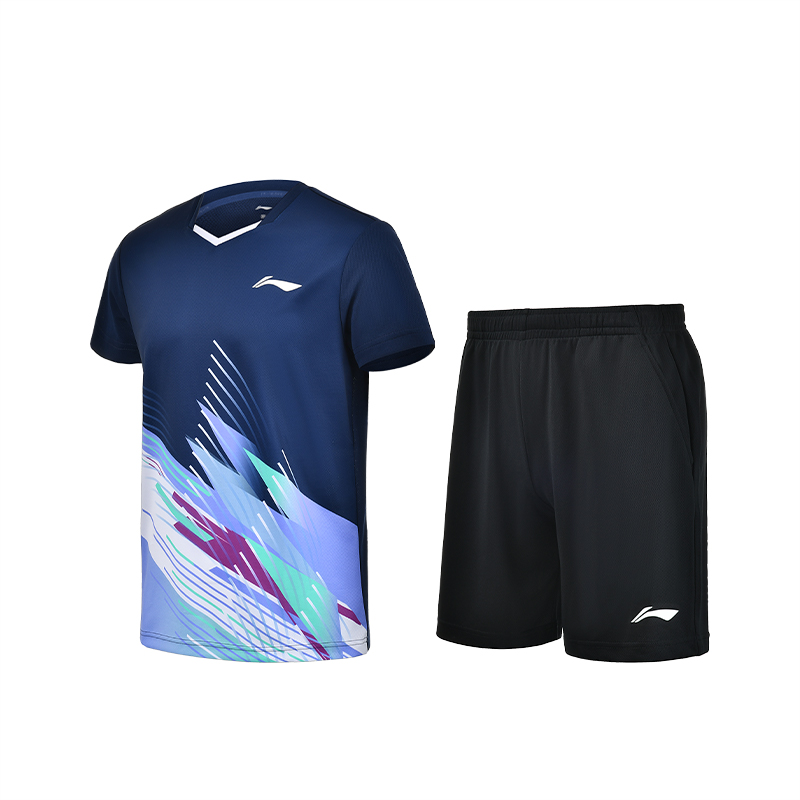 Li Ning Badminton Collection Casual Sportswear Unisex Two Piece Set