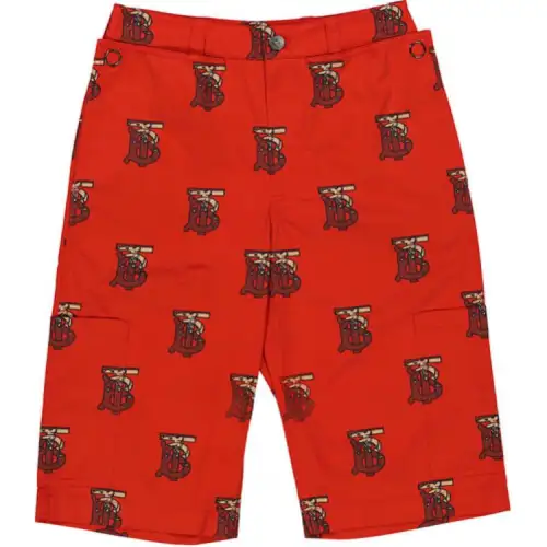 Burberry Casual Shorts Men's Red