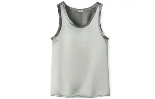 LOEWE Camisoles Women's Platinum Color Thin Straight Fit