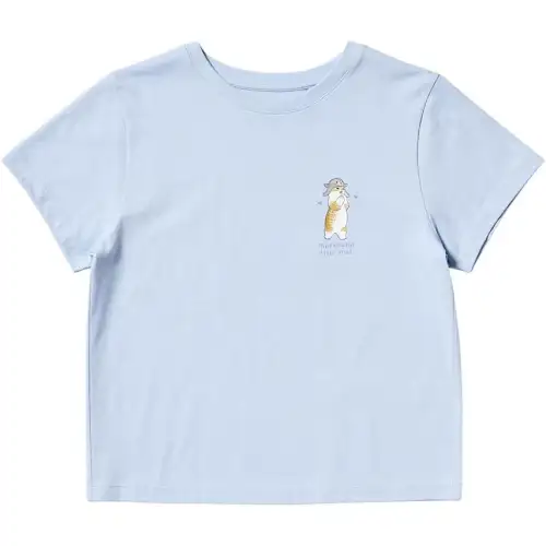 UNIQLO T Shirt Women's Light Blue