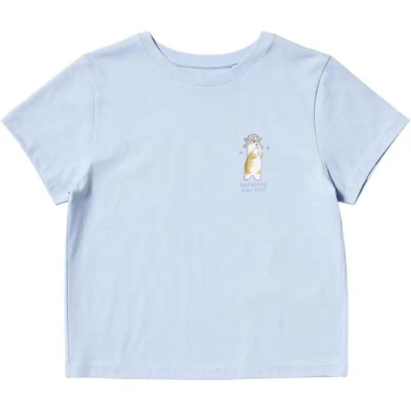 UNIQLO T Shirt Women's Light Blue