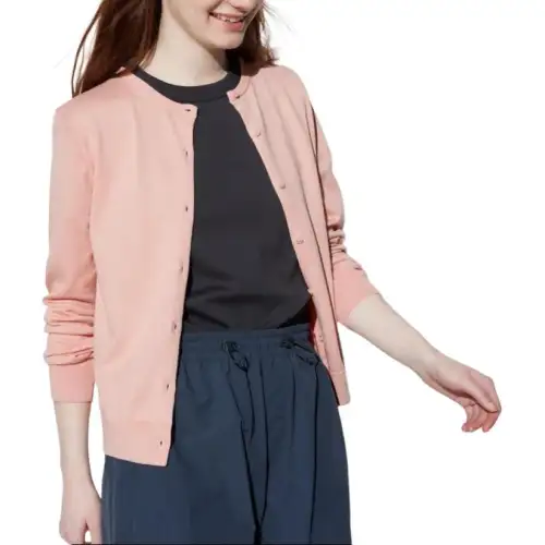 UNIQLO Knitwear Women's Pastel Pink