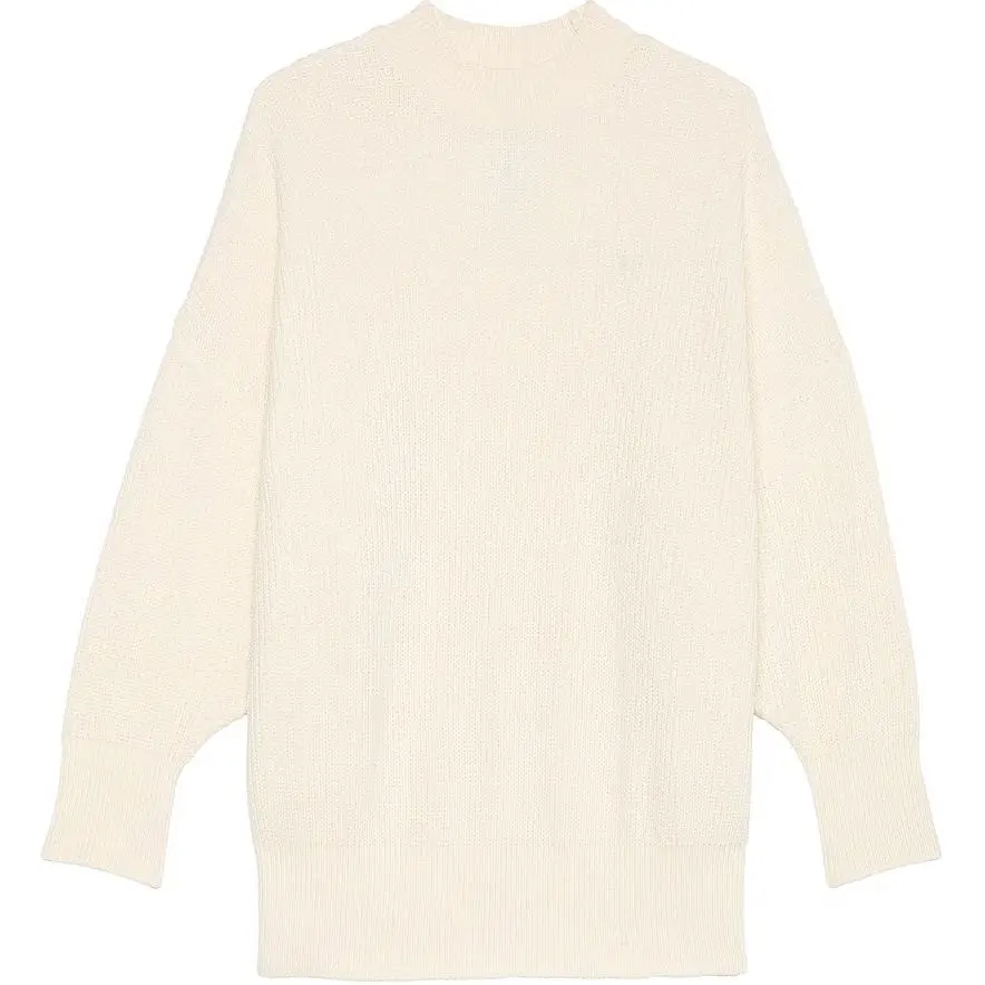 Victoria's Secret PINK Chenille Crewneck Pullover/White Shell Sweater Women's White Shell