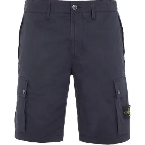 STONE ISLAND Casual Shorts Men's Blue