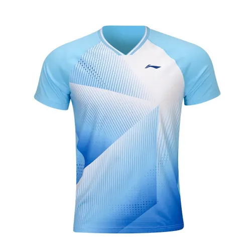 Li Ning Badminton Collection Badminton Jersey Men's Blue