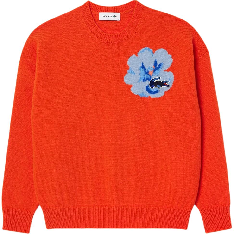 Женский свитер LACOSTE (оранжевый)