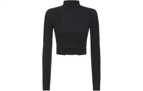 Reebok T Shirts Women's Black Turtleneck Moderate Other