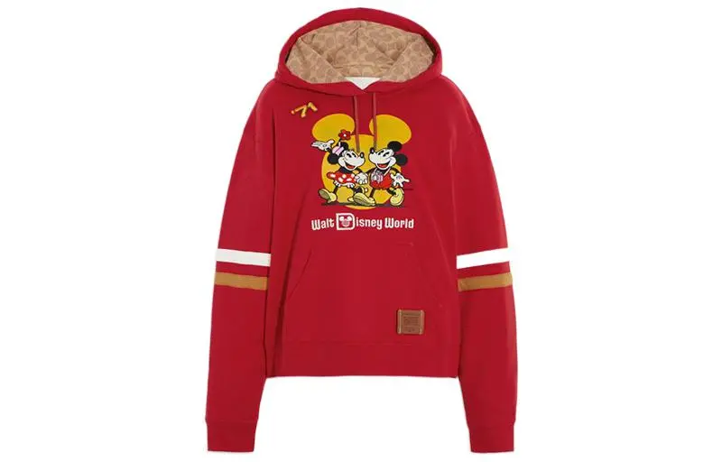 COACH x Disney SS22 Sweatshirt Women's Red